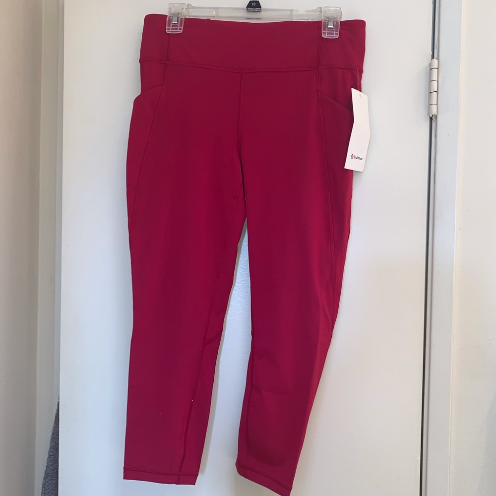 Time To Sweat Crop 23”